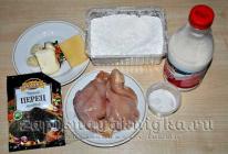Hähnchenbrust im Ofen mit Käse und Knoblauch, wie man Brust im Ofen kocht