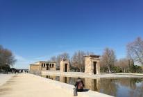 Temple of Debod - an ancient Egyptian miracle in Madrid Egyptian temple in Madrid