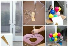 How to make a Birthday Surprise: interesting ideas